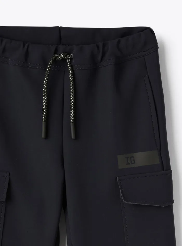 Trousers Boy 216 Il Gufo Cargo Pants In Sensitive Fabrics
