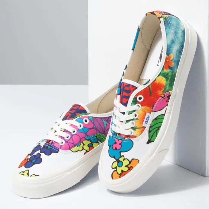 Vans Anaheim Factory Authentic 44 DX Hoffman FabricsFloral Mix MensWomens Classics Shoes Vans Anaheim Factory Authentic 44 DX Hoffman FabricsFloral Mix MensWomens Classics Shoes
