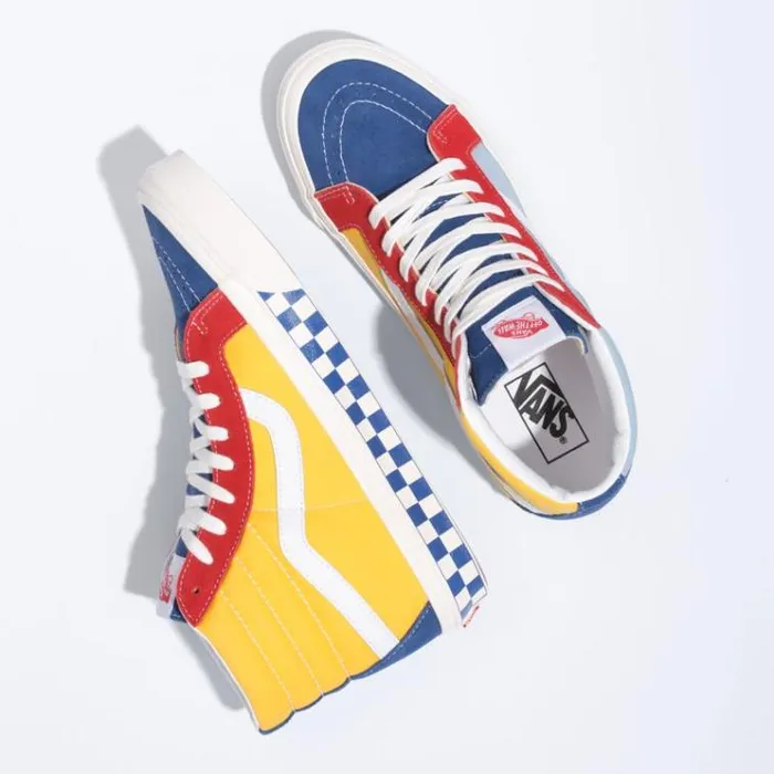 Vans Anaheim Factory Sk8Hi 38 DX OG Color MixOG White MensWomens Classics Shoes Vans Anaheim Factory Sk8Hi 38 DX OG Color MixOG White MensWomens Classics Shoes