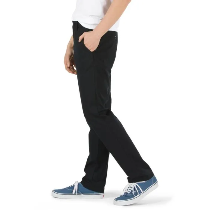 Vans Authentic Chino Stretch Pant Black Mens Pants and Denim Vans Authentic Chino Stretch Pant Black Mens Pants and Denim