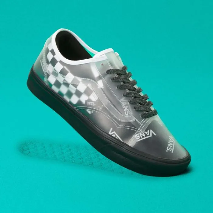 Vans Block ComfyCush SlipSkool BlackChecker MensWomens Classics Shoes