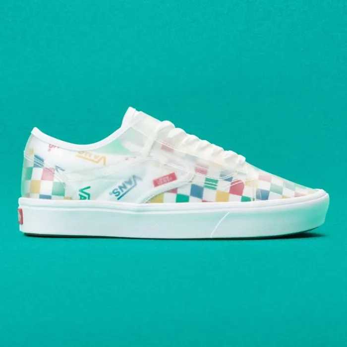 Vans Block ComfyCush SlipSkool MultiChecker MensWomens Classics Shoes Vans Block ComfyCush SlipSkool MultiChecker MensWomens Classics Shoes