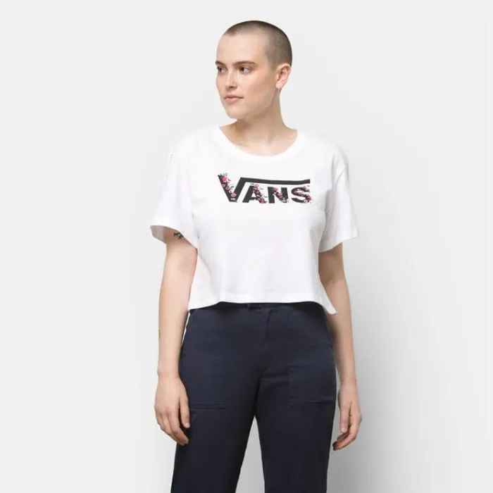 Vans Bundlez Bell Tee White Womens TShirts and Tanks