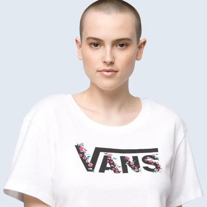 Vans Bundlez Bell Tee White Womens TShirts and Tanks Vans Bundlez Bell Tee White Womens TShirts and Tanks