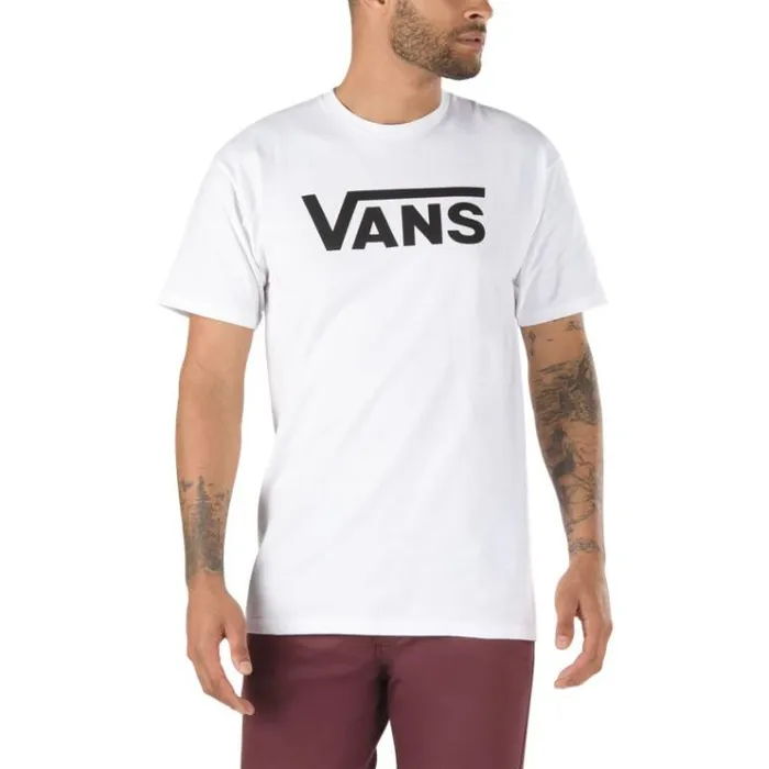 Vans Classic TShirt WhiteBlack Mens TShirts and Tanks