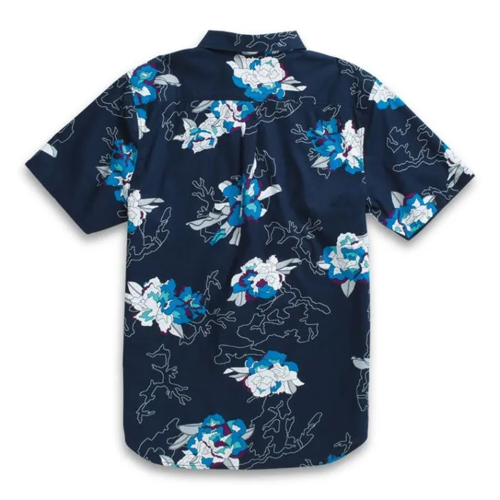 Vans Deacon Buttondown Shirt Dress Blues Paint By Numbers Mens Shirts and Flannels