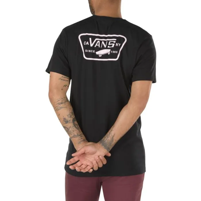 Vans Full Patch Back TShirt BlackVans Cool Pink Mens TShirts and Tanks