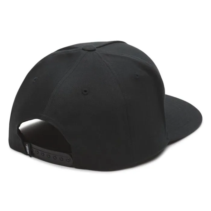Vans Full Patch Snapback Hat True Black Mens Hats and Beanies