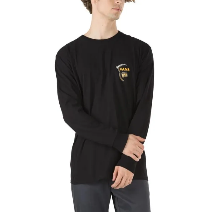 Vans Gate Crasher Long Sleeve TShirt Black Mens TShirts and Tanks Vans Gate Crasher Long Sleeve TShirt Black Mens TShirts and Tanks