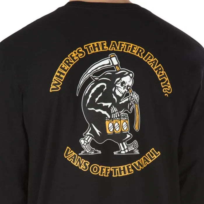 Vans Gate Crasher Long Sleeve TShirt Black Mens TShirts and Tanks Vans Gate Crasher Long Sleeve TShirt Black Mens TShirts and Tanks