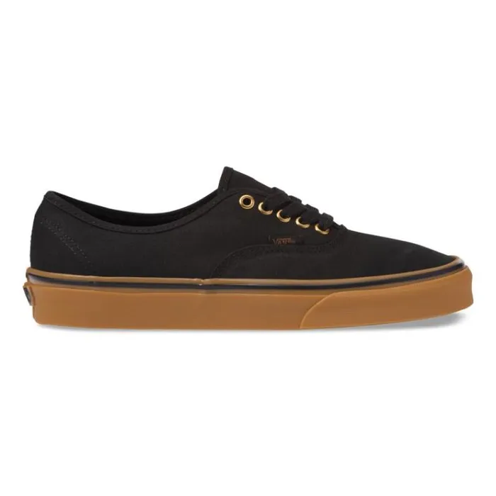 Vans Gum Authentic Blackrubber Mens Classics Shoes Vans Gum Authentic Blackrubber Mens Classics Shoes