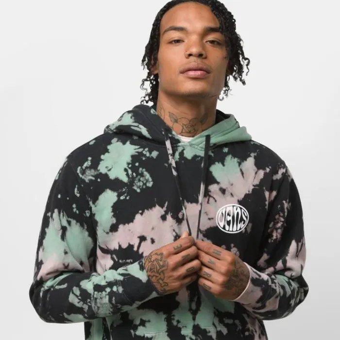 Vans Hell Yeah Tie Dye Pullover Hoodie Black Tie Dye Mens Hoodies and Jackets Vans Hell Yeah Tie Dye Pullover Hoodie Black Tie Dye Mens Hoodies and Jackets