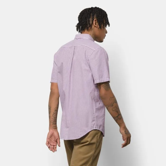 Vans Kennet Buttondown Shirt Dark Purple Mens Shirts and Flannels