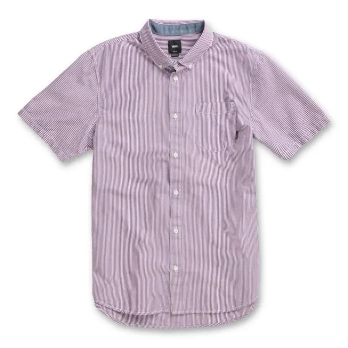 Vans Kennet Buttondown Shirt Dark Purple Mens Shirts and Flannels