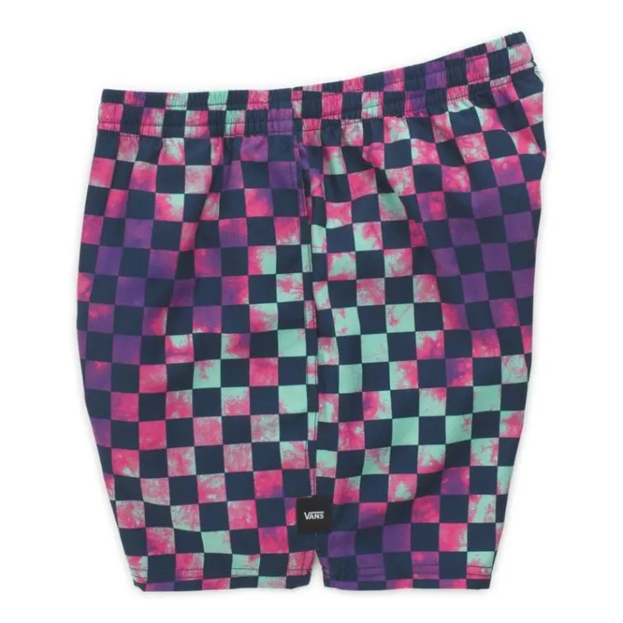 Vans Mixed 16034 Volley Tie Dye Check Mens Shorts and Boardshorts Vans Mixed 16034 Volley Tie Dye Check Mens Shorts and Boardshorts