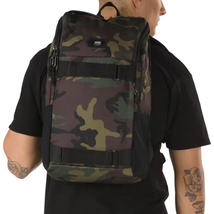 Vans Obstacle Skatepack Classic Camo MensWomens Backpacks and Bags