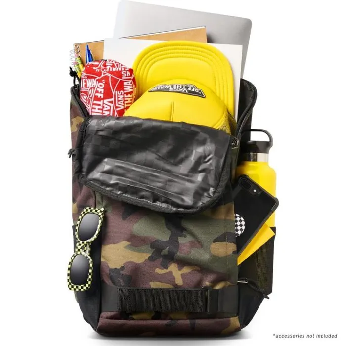 Vans Obstacle Skatepack Classic Camo MensWomens Backpacks and Bags Vans Obstacle Skatepack Classic Camo MensWomens Backpacks and Bags