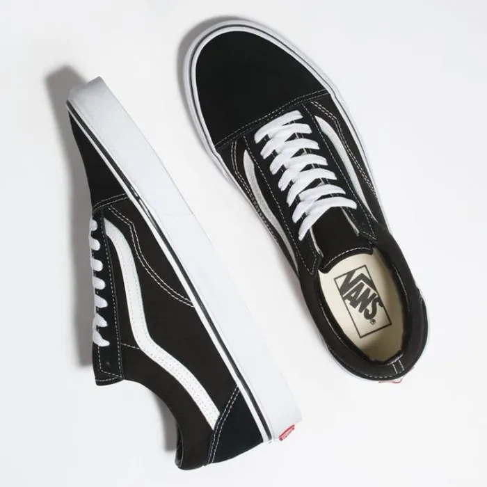 Vans Old Skool BlackWhite Mens Classics Shoes Vans Old Skool BlackWhite Mens Classics Shoes