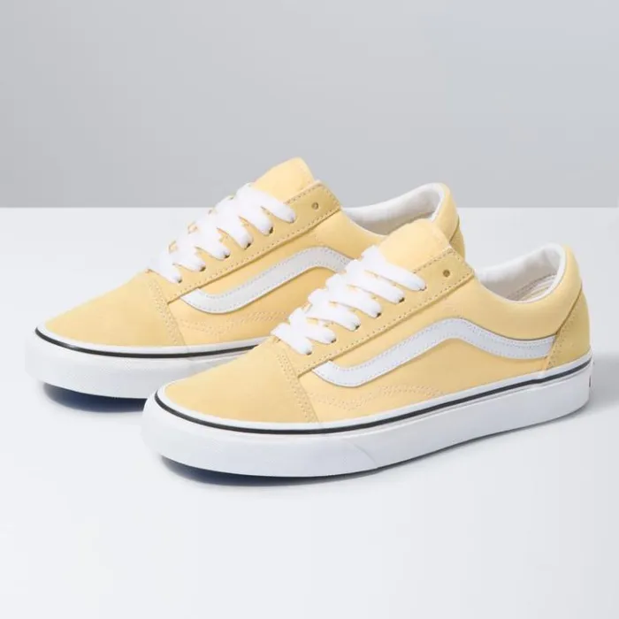 Vans Old Skool Golden HazeTrue White MensWomens Classics Shoes