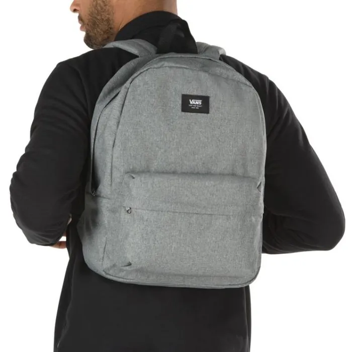 Vans Old Skool Solid Backpack Heather Suiting MensWomens Backpacks and Bags