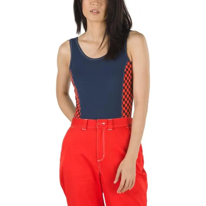 Vans Pro Stitched Body Suit Dress Blues Womens Tops Vans Pro Stitched Body Suit Dress Blues Womens Tops