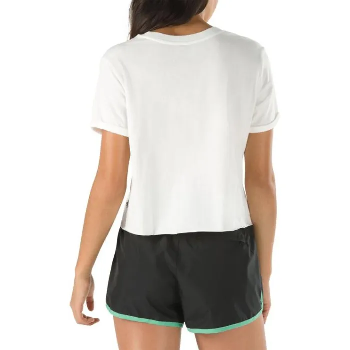 Vans Ramp Tested Roll Out Tee Marshmallow Womens TShirts and Tanks Vans Ramp Tested Roll Out Tee Marshmallow Womens TShirts and Tanks