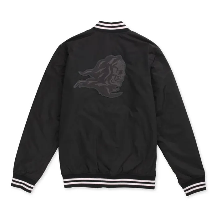 Vans Sixty Sixers Varsity Jacket Black Mens Hoodies and Jackets Vans Sixty Sixers Varsity Jacket Black Mens Hoodies and Jackets
