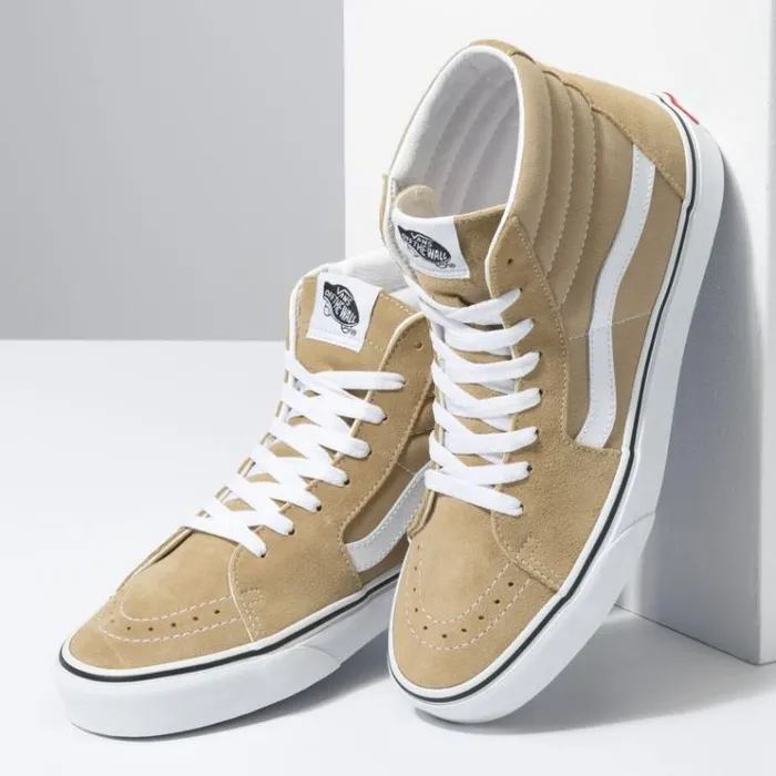 Vans Sk8Hi CornstalkTrue White MensWomens Classics Shoes Vans Sk8Hi CornstalkTrue White MensWomens Classics Shoes