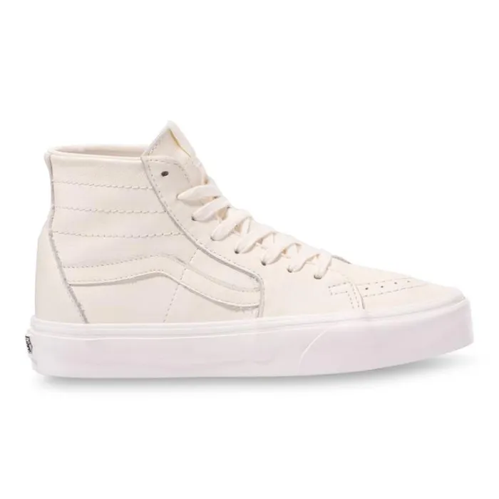 Vans Soft Leather Sk8Hi Tapered MarshmallowSnow White MensWomens Classics Shoes