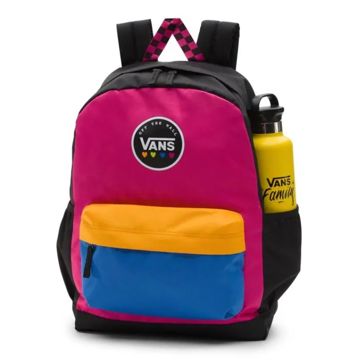 Vans Sporty Realm Plus Backpack Cabaret MensWomens Backpacks and Bags Vans Sporty Realm Plus Backpack Cabaret MensWomens Backpacks and Bags