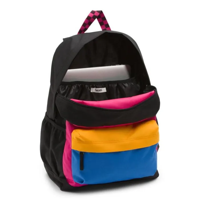 Vans Sporty Realm Plus Backpack Cabaret MensWomens Backpacks and Bags Vans Sporty Realm Plus Backpack Cabaret MensWomens Backpacks and Bags