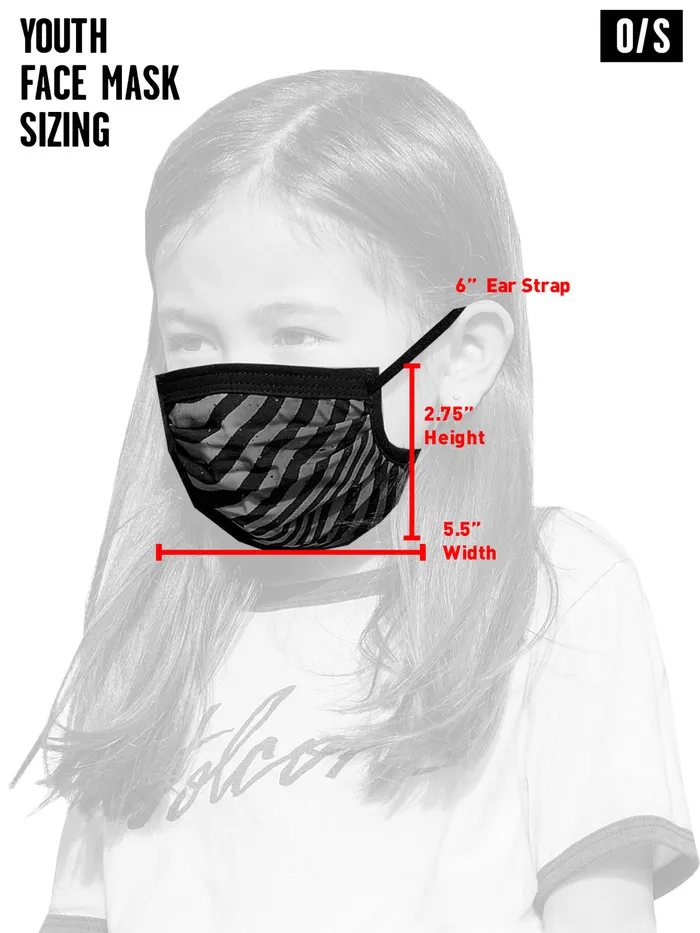 Volcom Accessories Little Youth Volcom Assorted Face Mask 8211 Animal Print Animal Print 8211 Boys