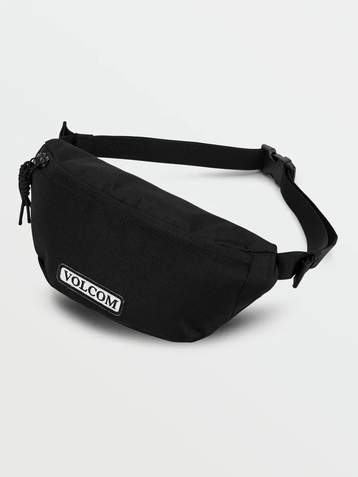 Volcom Bags and Backpacks Stone Azza Pouch 8211 Black Black 8211 Mens