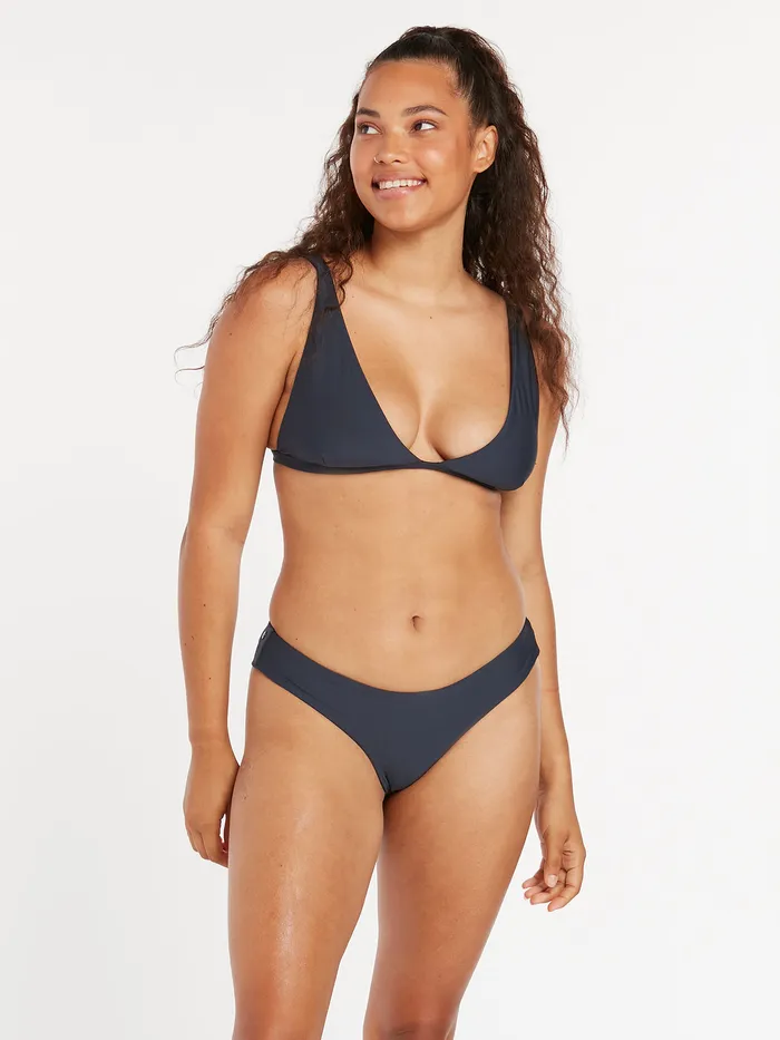 Volcom Bikinis Simply Seamless Cheekini Bikini Bottom 8211 Midnight Blue Midnight Blue 8211 Womens