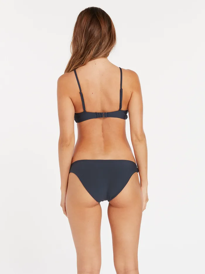Volcom Bikinis Simply Seamless V Neck Bikini Top 8211 Midnight Blue Midnight Blue 8211 Womens
