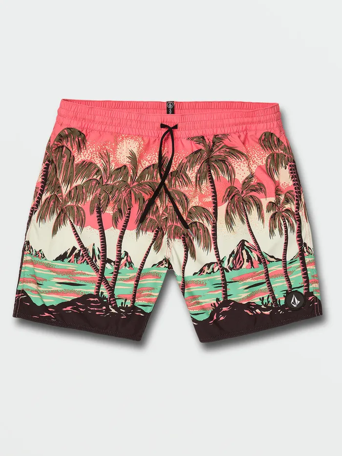 Volcom Boardshorts and Trunks Novelty Trunks 8211 Living Coral Living Coral 8211 Mens