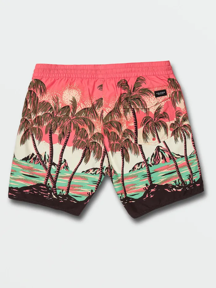 Volcom Boardshorts and Trunks Novelty Trunks 8211 Living Coral Living Coral 8211 Mens