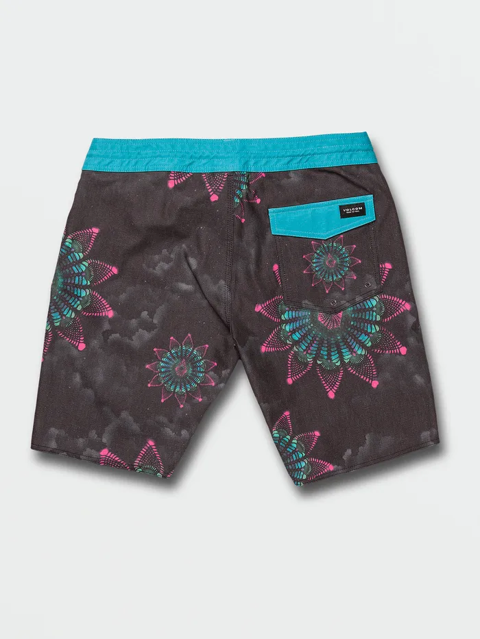 Volcom Boardshorts and Trunks Star Shields Featured Artist Stoney Trunks 8211 Black Black 8211 Mens