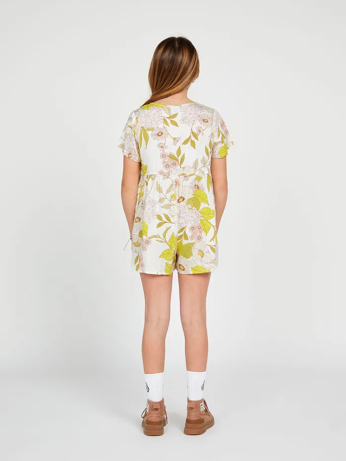 Volcom Dresses Girls Happy Clouds Romper 8211 Multi Multi 8211 Girls