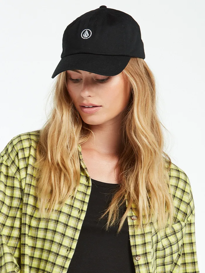 Volcom Hats and Beanies Circle Stone Dad Hat 8211 Black Black 8211 Womens