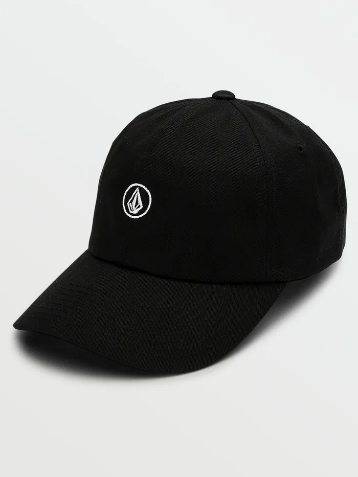 Volcom Hats and Beanies Circle Stone Dad Hat 8211 Black Black 8211 Womens