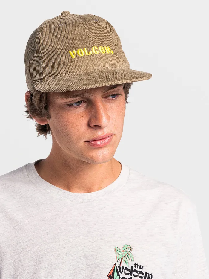 Volcom Hats and Beanies Gus Cord Hat 8211 Dark Khaki Dark Khaki 8211 Mens