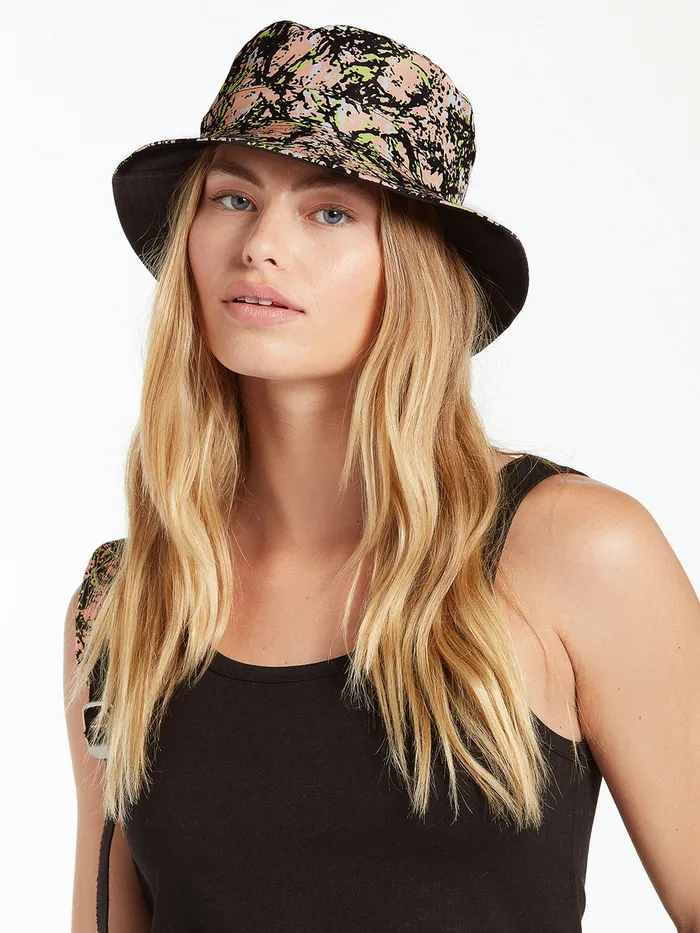 Volcom Hats and Beanies Stone Hour Bucket Hat 8211 Coral Coral 8211 Womens