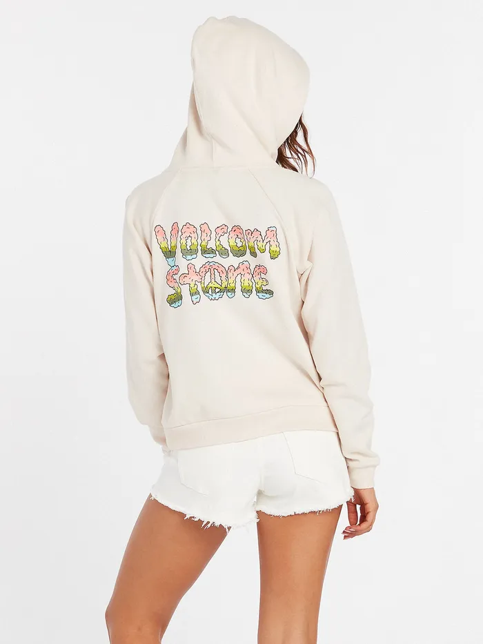 Volcom Hoodies and Sweatshirts Truly Stokin Hoodie 8211 Sand Brown Sand Brown 8211 Womens