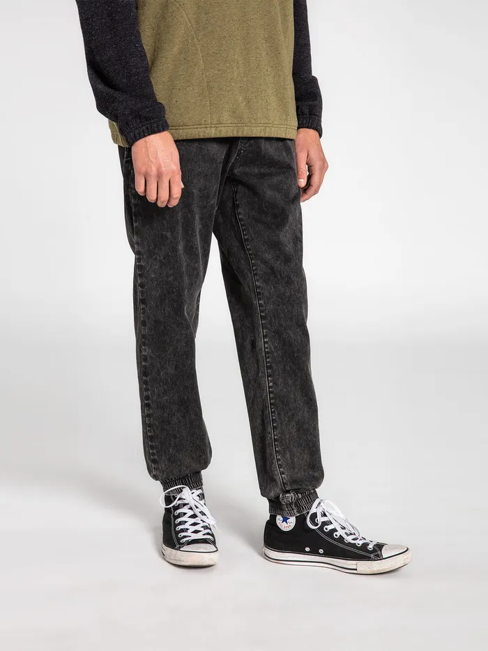 Volcom Pants Frickin Slim Jogger Pants 8211 Stealth Stealth 8211 Mens
