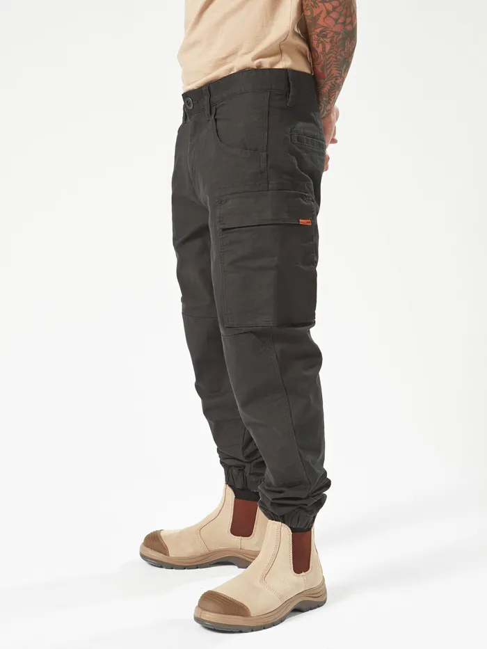Volcom Pants Volcom Workwear Caliper Cuffed Pants 8211 Black Black 8211 Mens