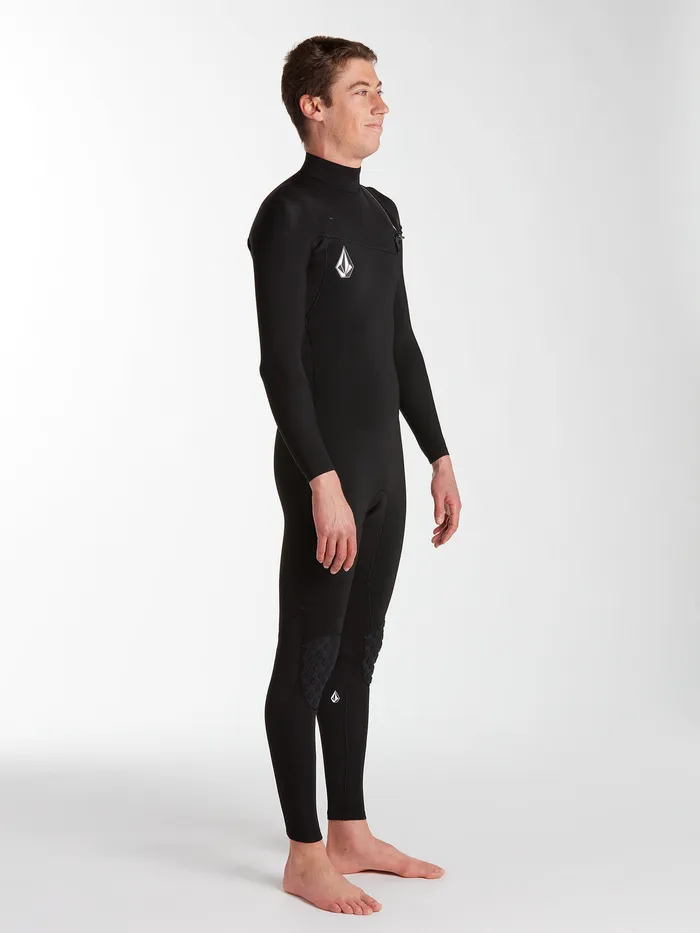 Volcom Rashguards Modulator 2mm Chest Zip Wetsuit 8211 Black Black 8211 Mens