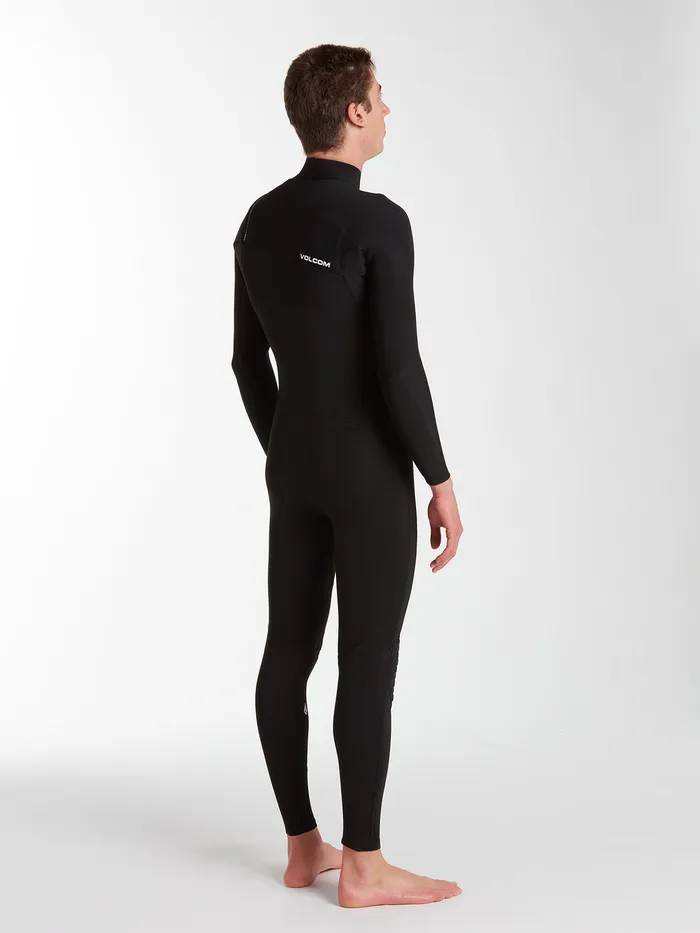 Volcom Rashguards Modulator 2mm Chest Zip Wetsuit 8211 Black Black 8211 Mens