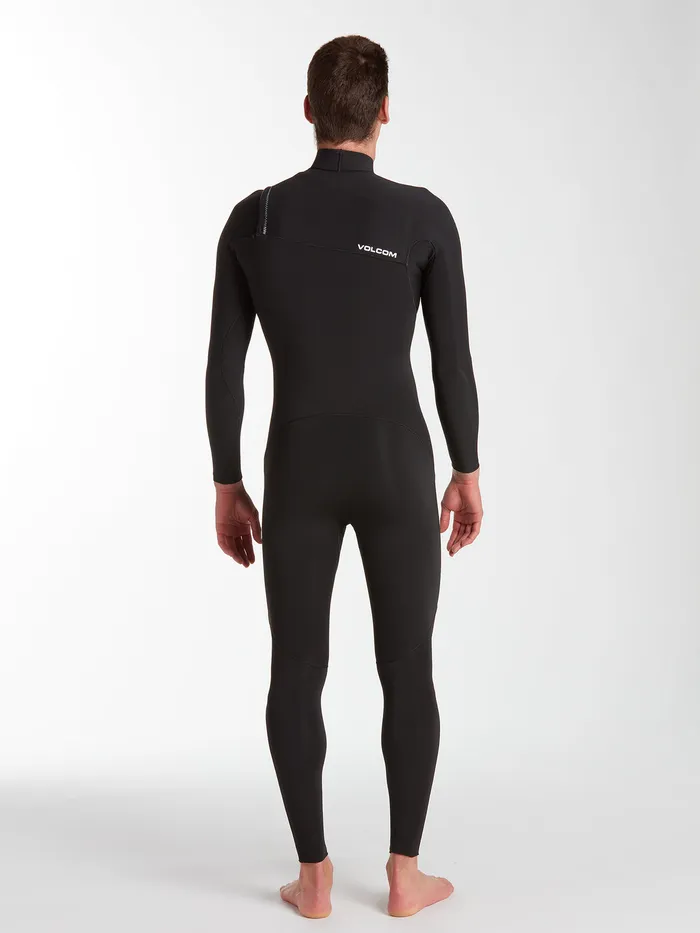 Volcom Rashguards Modulator 2mm Chest Zip Wetsuit 8211 Black Black 8211 Mens