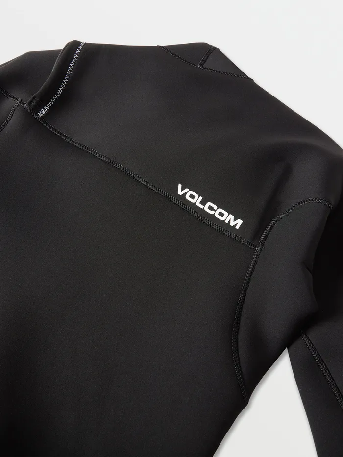 Volcom Rashguards Modulator 2mm Chest Zip Wetsuit 8211 Black Black 8211 Mens